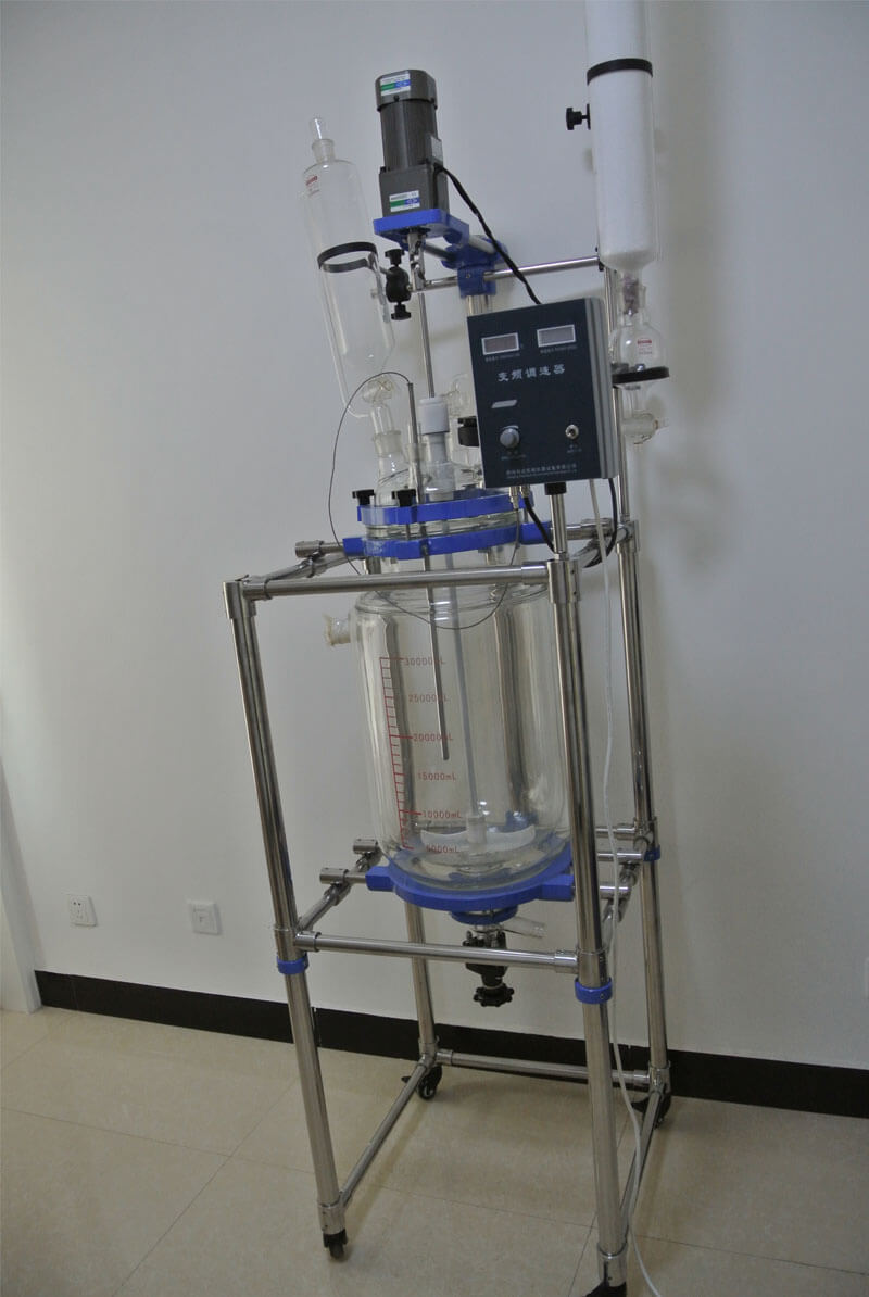Case 100L Jacketed Glass Reactor