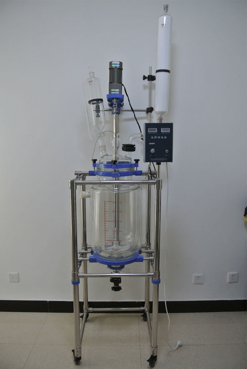 Case 10L Jacketed Glass Reactor
