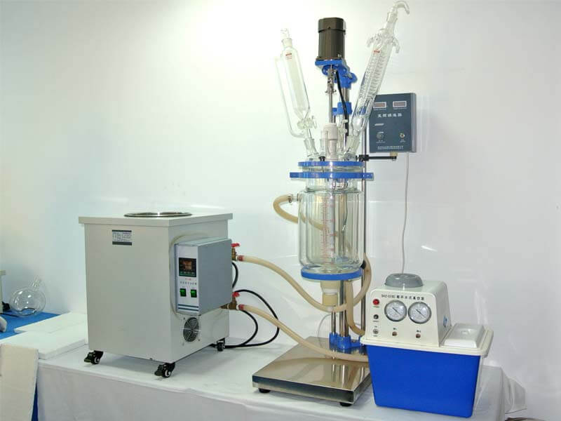 Case 2L Jacketed Glass Reactor