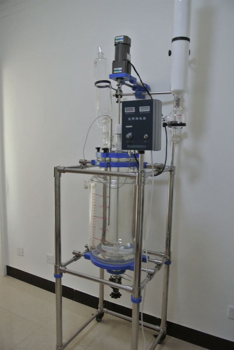 Case 30L Jacketed Glass Reactor