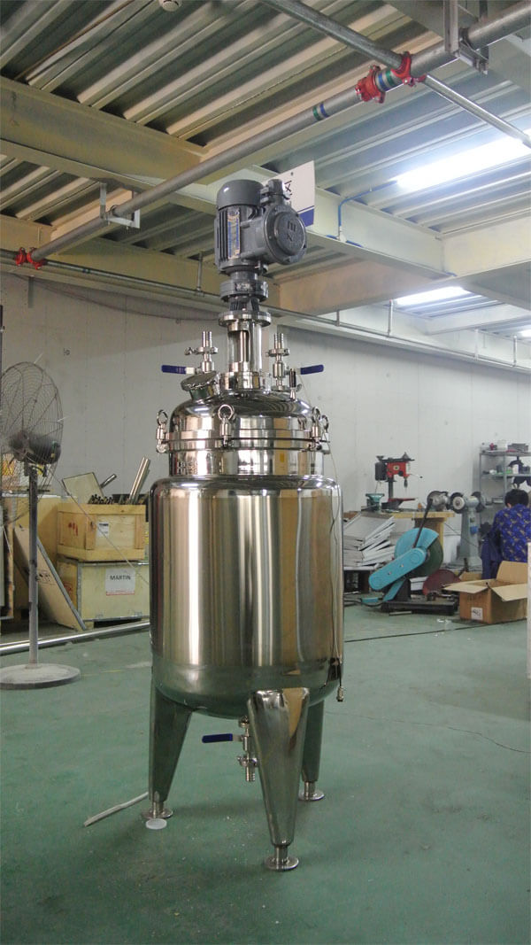 Case Jacketed Stainless Steel Reactor