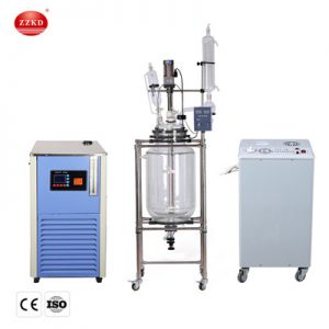 S 100L 100L Jacketed Glass Reactor