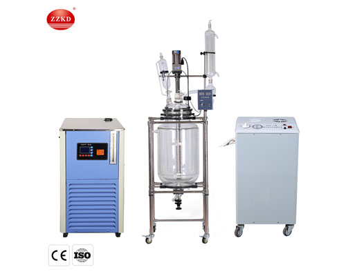 S 100L 100L Jacketed Glass Reactor