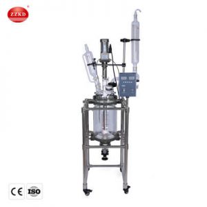 S 10L 10L Jacketed Glass Reactor
