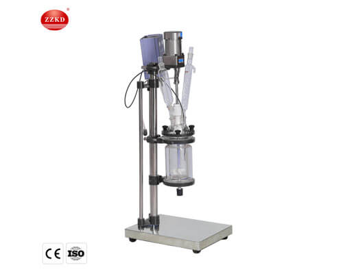 S 2L 2L Jacketed Glass Reactor