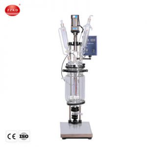 S 5L 5L Jacketed Glass Reactor