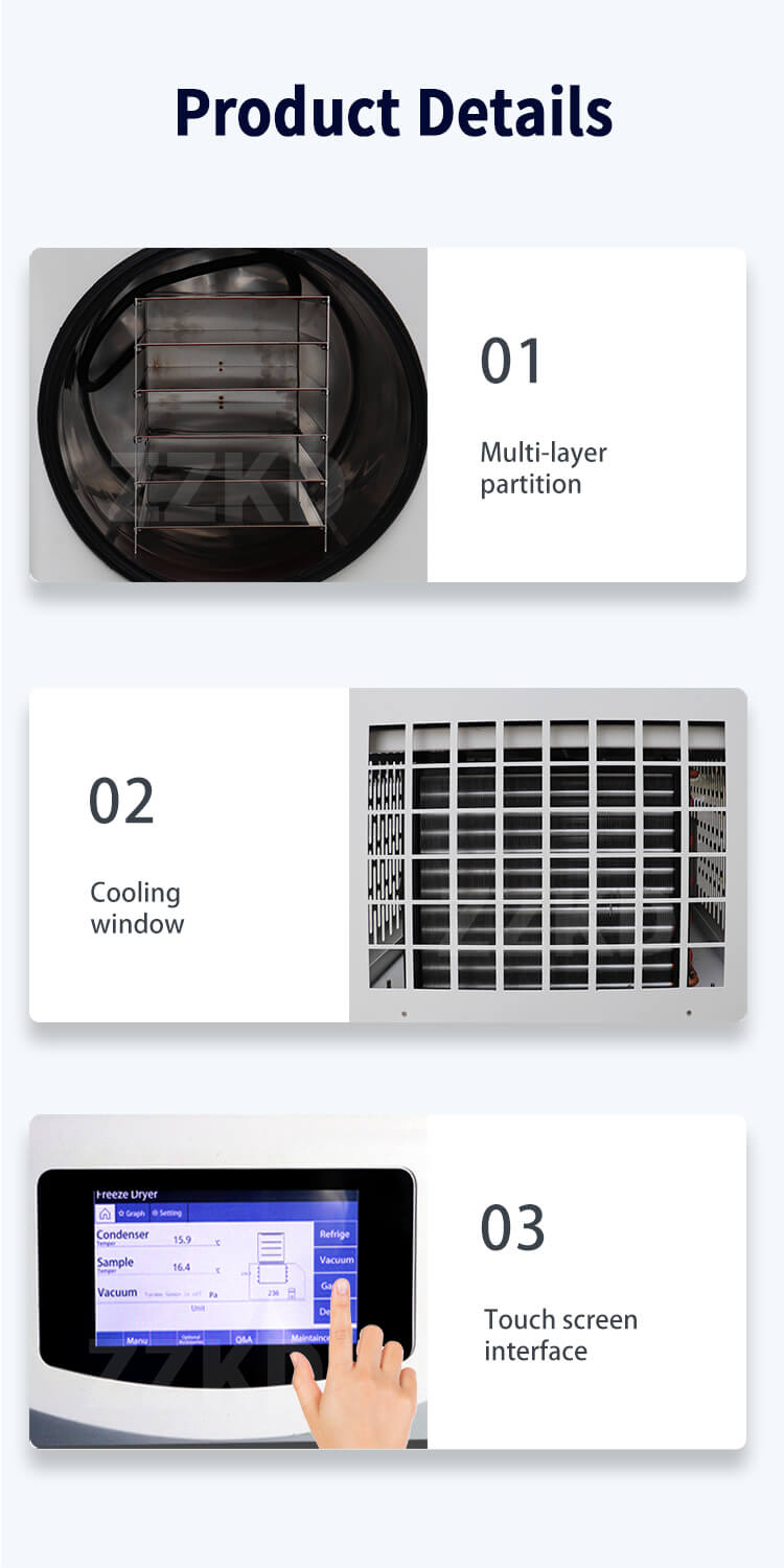 Small Freeze Dryer for Home Use Features