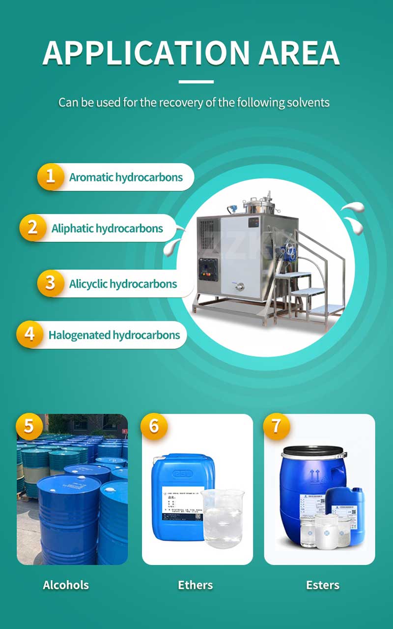 solvent recycler machine application