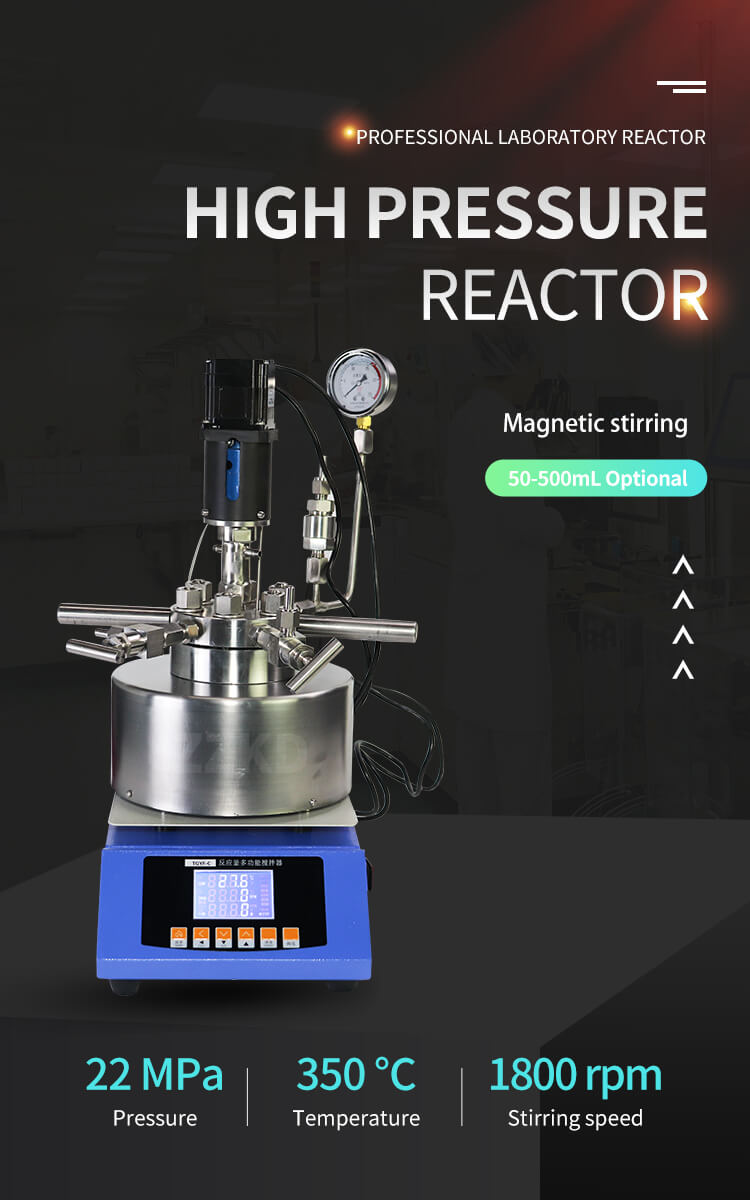 High Pressure Chemical Reactors
