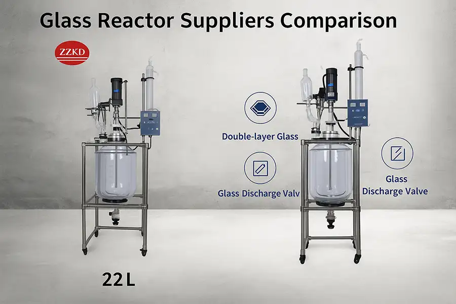 Glass reactor suppliers comparison