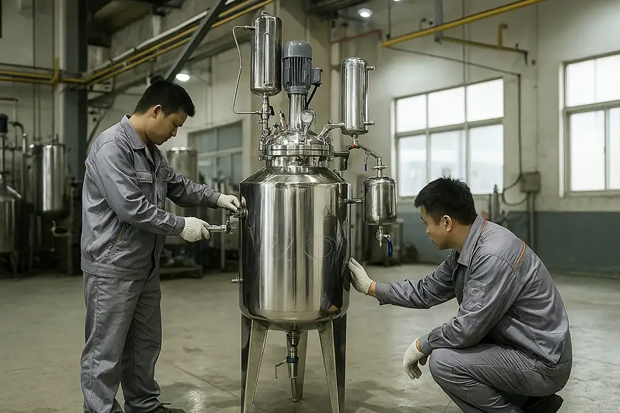 Maintenance of Stainless Steel Chemical Reactor maintenance of stainless steel chemical reactor