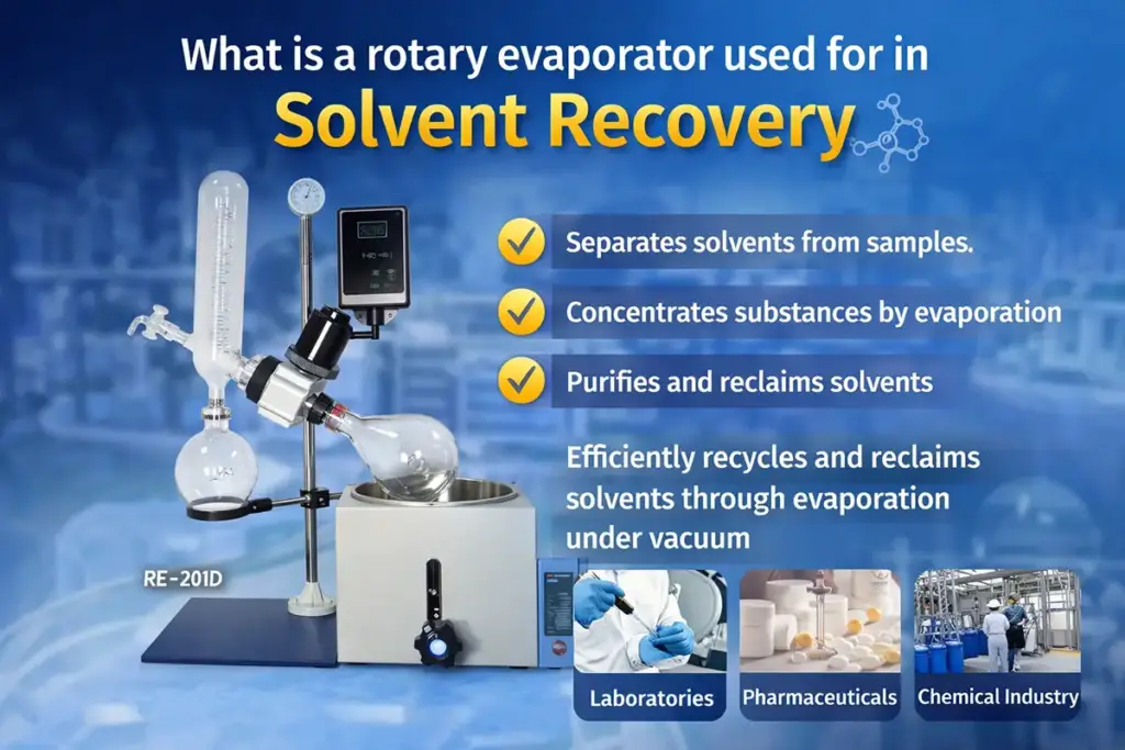 what is a rotary evaporator used for in solvent recovery