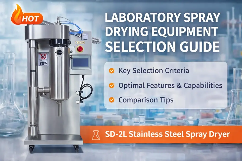 laboratory spray drying equipment selection guide laboratory spray drying equipment selection guide