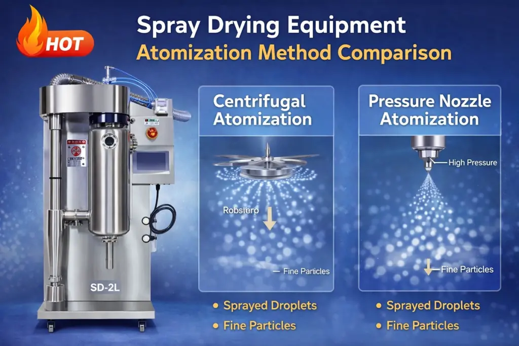 spray drying equipment atomization method comparison spray drying equipment atomization method comparison