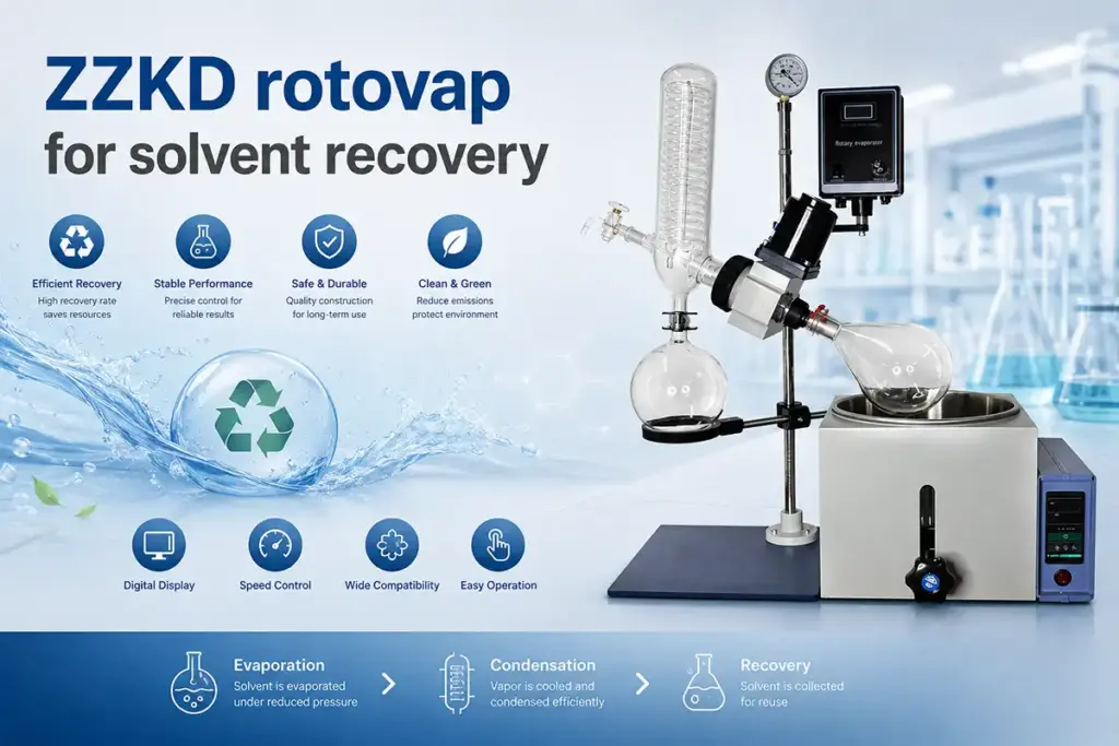 ZZKD rotovap for solvent recovery