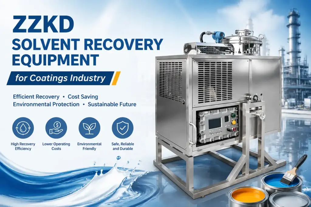 ZZKD solvent recovery equipment for coatings industry ZZKD solvent recovery equipment for coatings industry