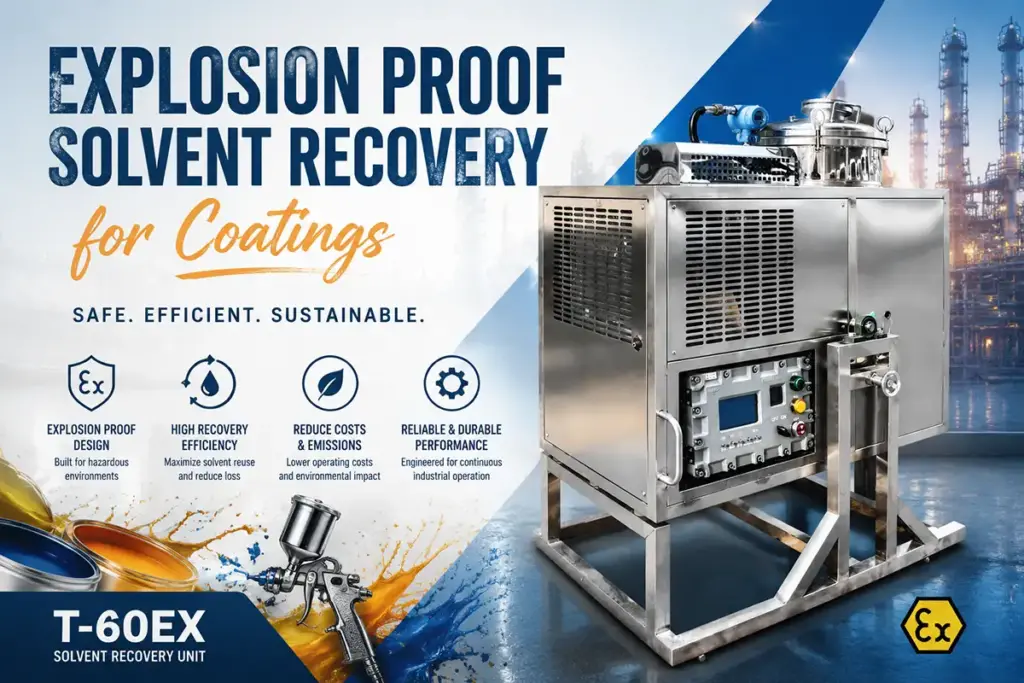 explosion proof solvent recovery for coatings explosion proof solvent recovery for coatings
