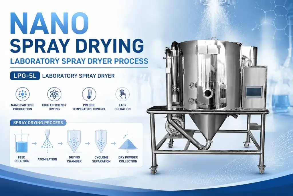 nano spray drying laboratory spray dryer process nano spray drying laboratory spray dryer process