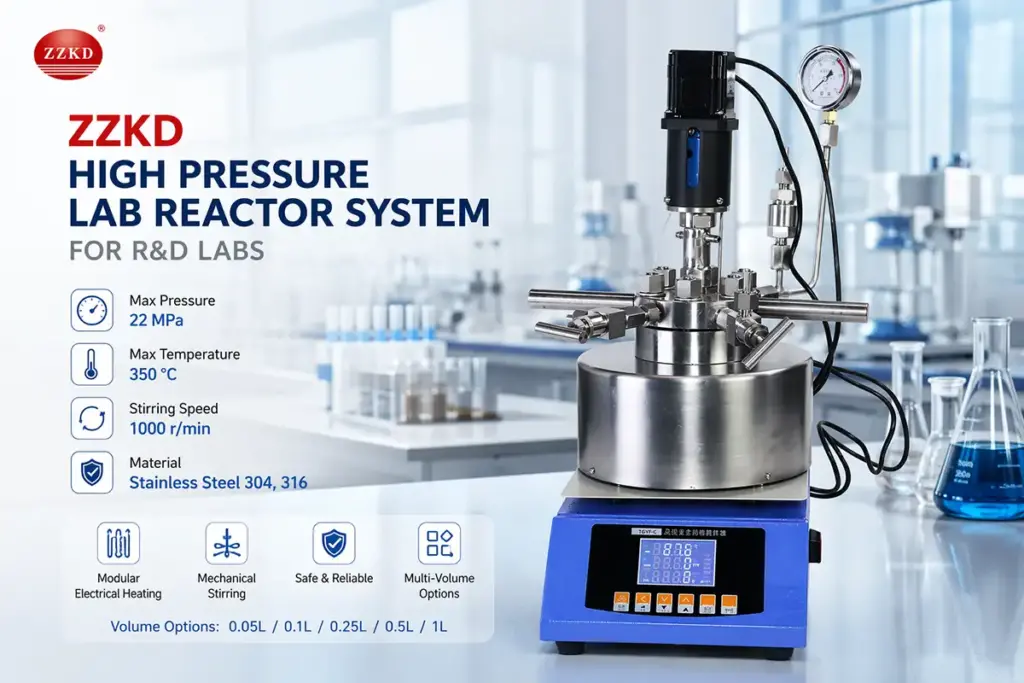High pressure lab reactor system for R&D labs ZZKD high pressure lab reactor system for RD labs